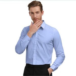 NWT Paul Jones Long Sleeve Men’s Dress Shirts Bundle of 2